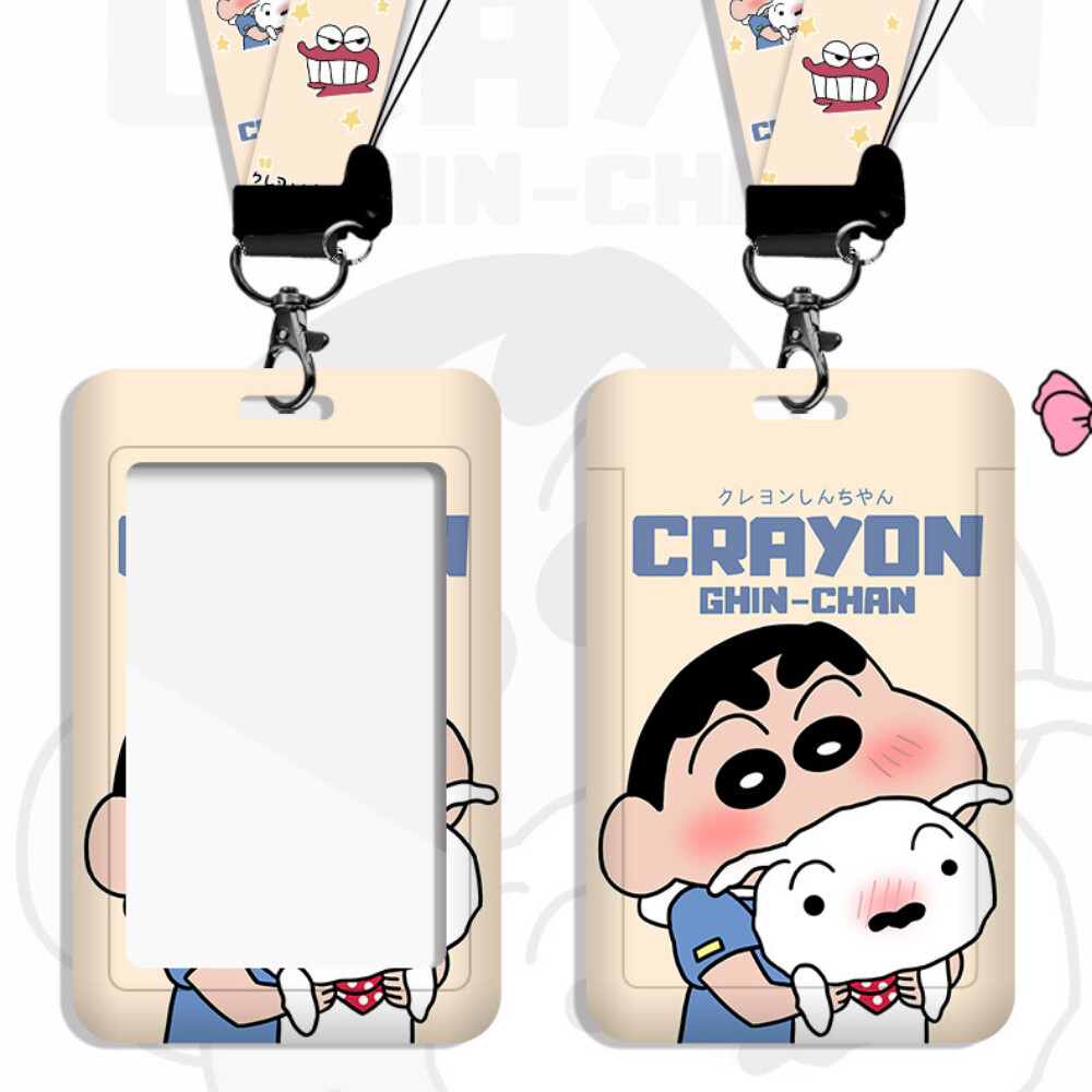 Lanyard Badge Holder - سلسلة شخصيات أنمي كرايون شين-تشان، حامل