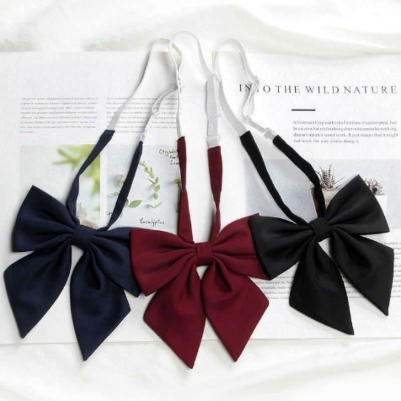 Bow Tie Pre Tied - ربطة عنق نسائية قابلة للتعديل مربوطة
