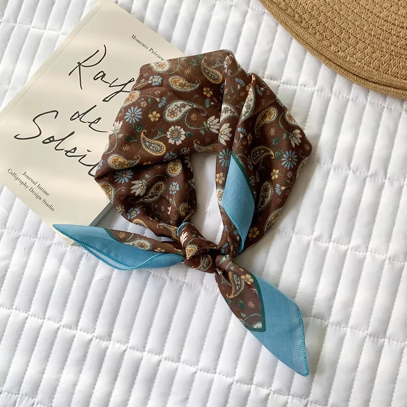 Bandana Cotton - القطن الشعور منديل وشاح للنساء عقال