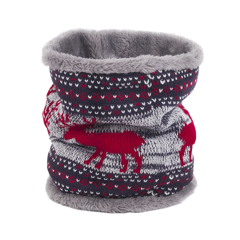 OVTRB الدافئة متماسكة صوف الأو - مراجعة Infinity Scarf Knit وسعره