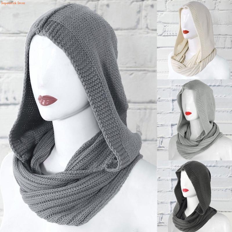 Q5WE الشتاء النساء سميكة كابل  - مراجعة Infinity Scarf Knit وسعره