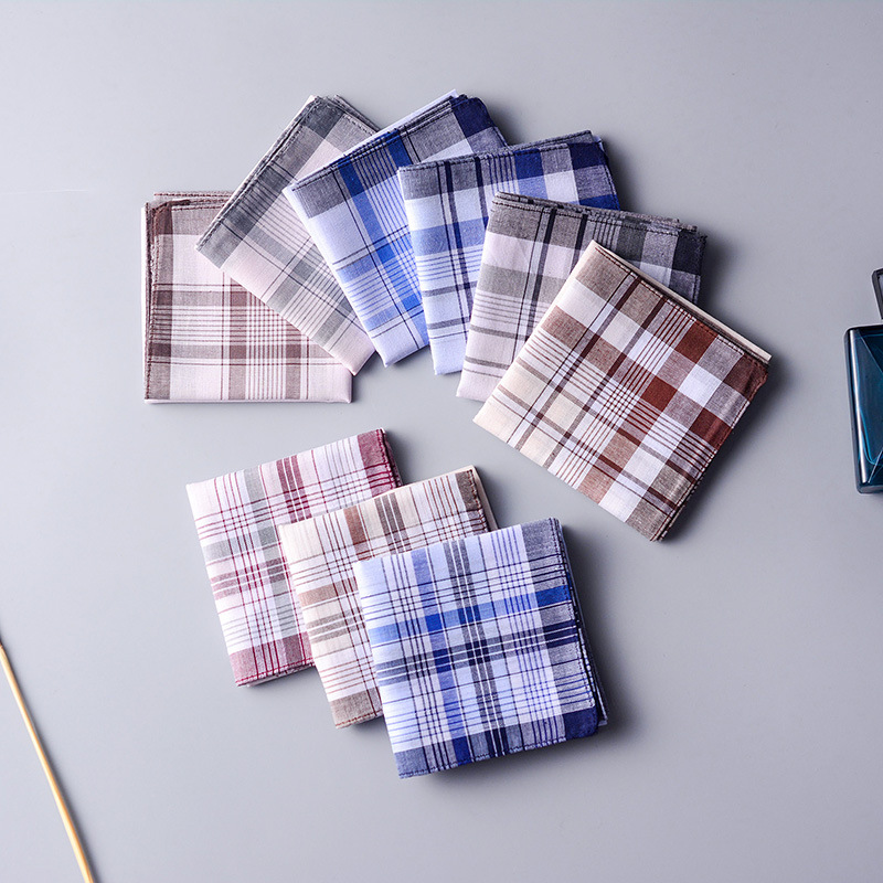 منديل قطن 100% منديل جيب مربع  - مراجعة Handkerchief Cotton Men وسعره