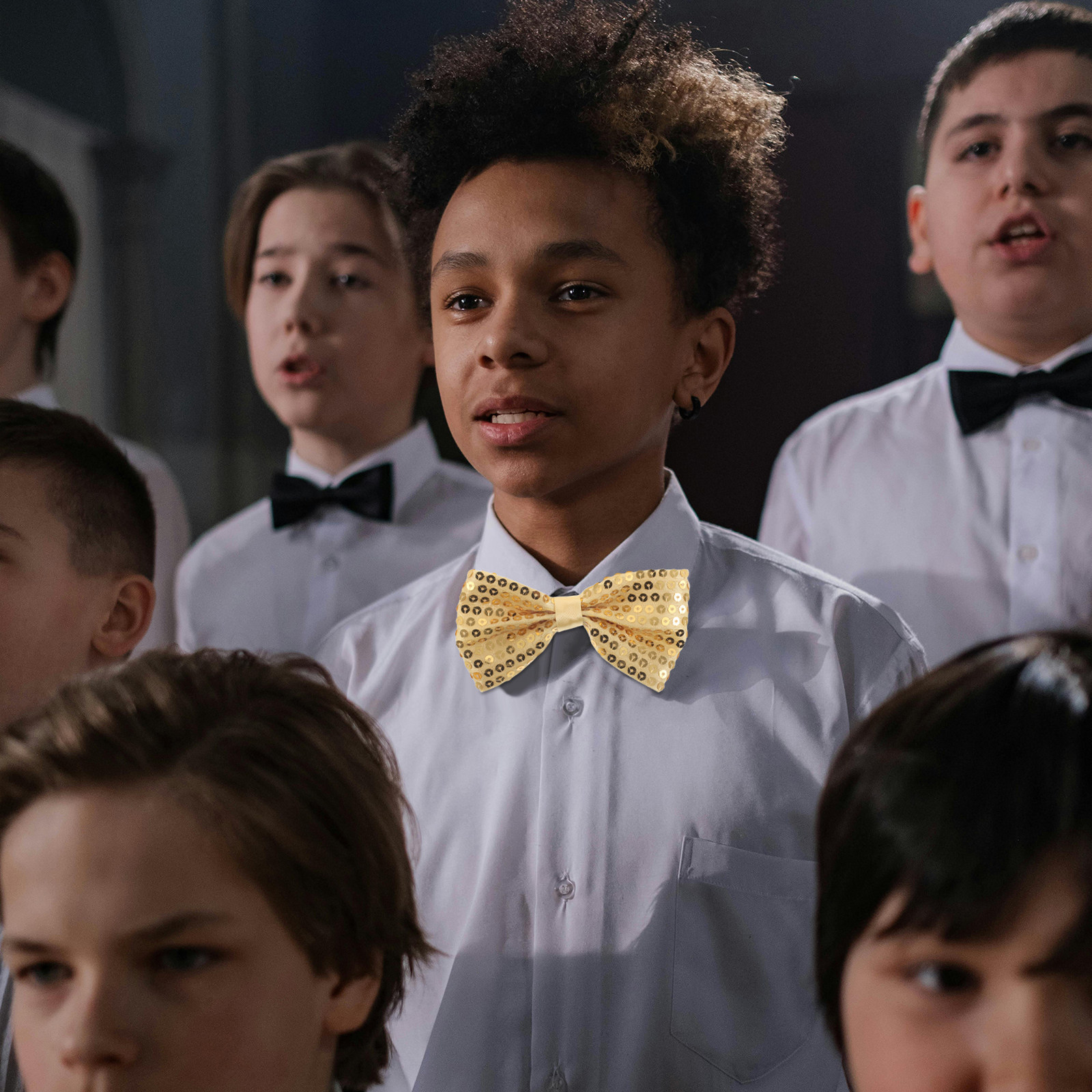 5 قطع، ربطة عنق للأطفال قابلة  - مراجعة Bow Tie Pre Tied وسعره