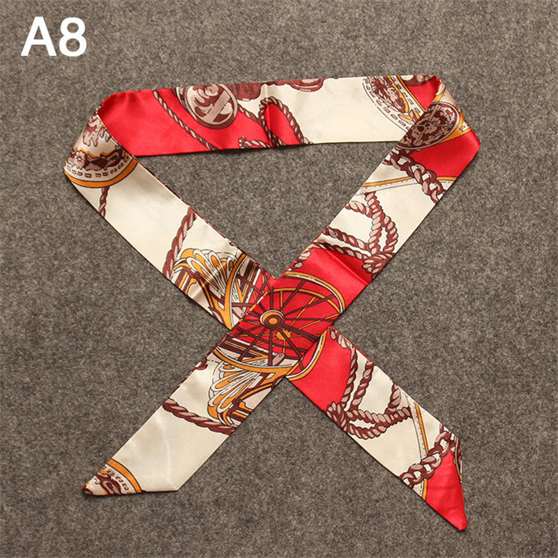 وشاح حرير مطبوع صغير للنساء ،  - مراجعة Silk Tie Striped وسعره