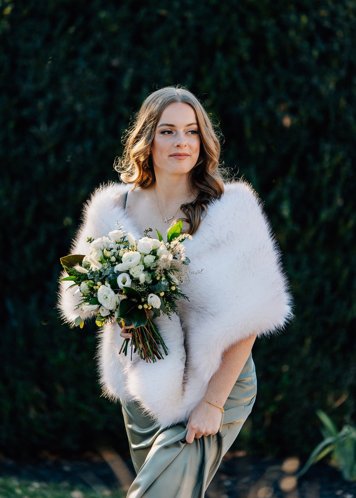 رائجة البيع الدانتيل الزفاف ال - مراجعة Stole Wedding Shawl وسعره