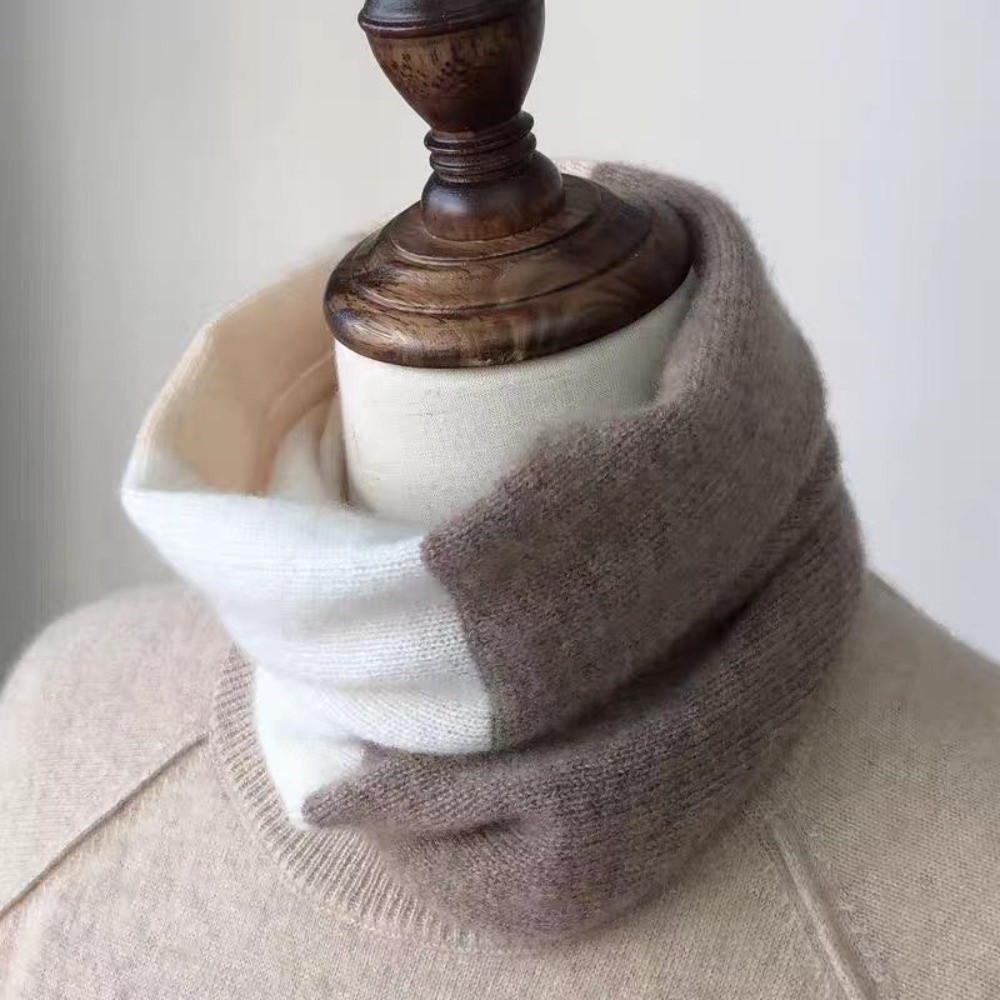 وشاح إنفينيتي ناعم بألوان متدا - مراجعة Infinity Scarf Knit وسعره