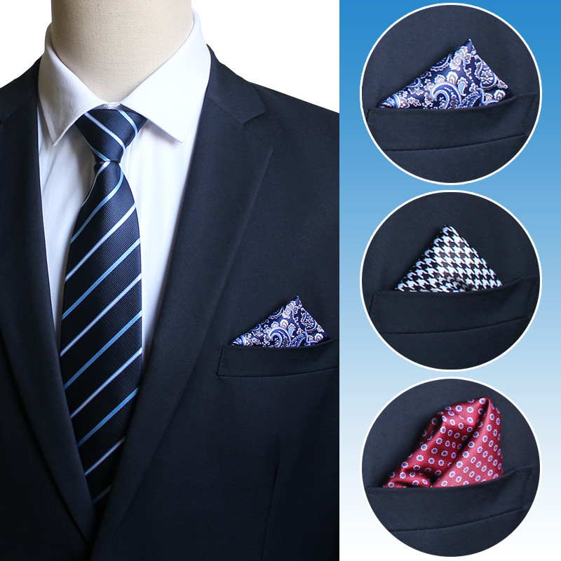 الرجال منديل ل بيزلي الحرير ال - مراجعة Pocket Square Set وسعره