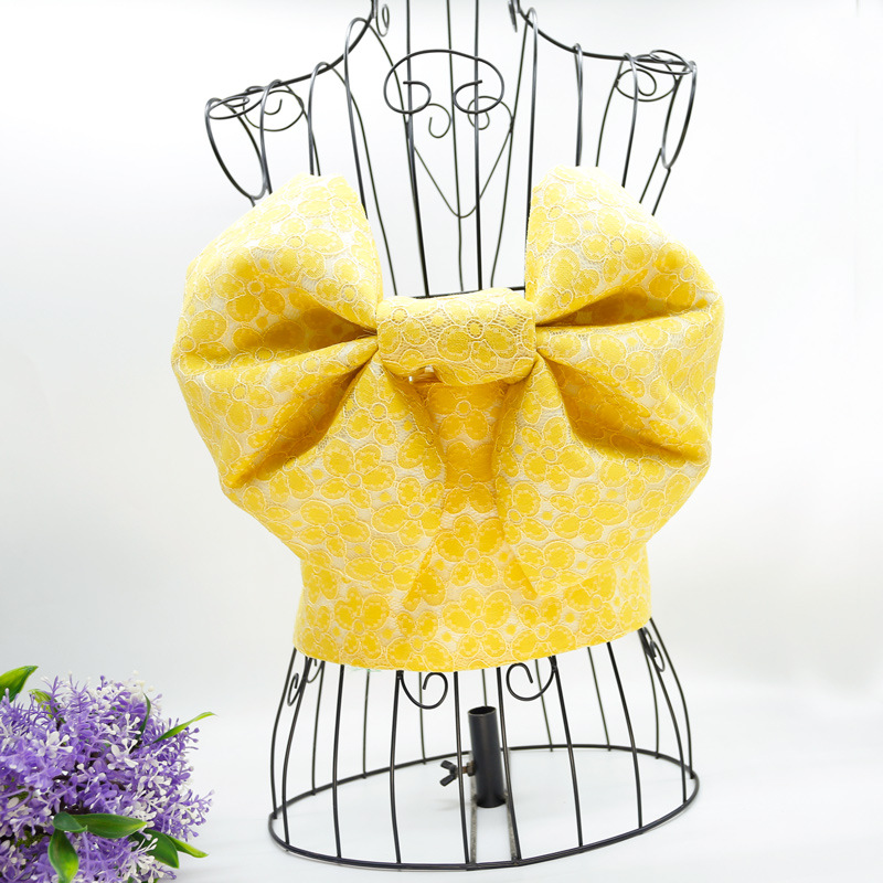 يوكاتا نسائية يابانية، حزام خص - مراجعة Bow Tie Pre Tied وسعره