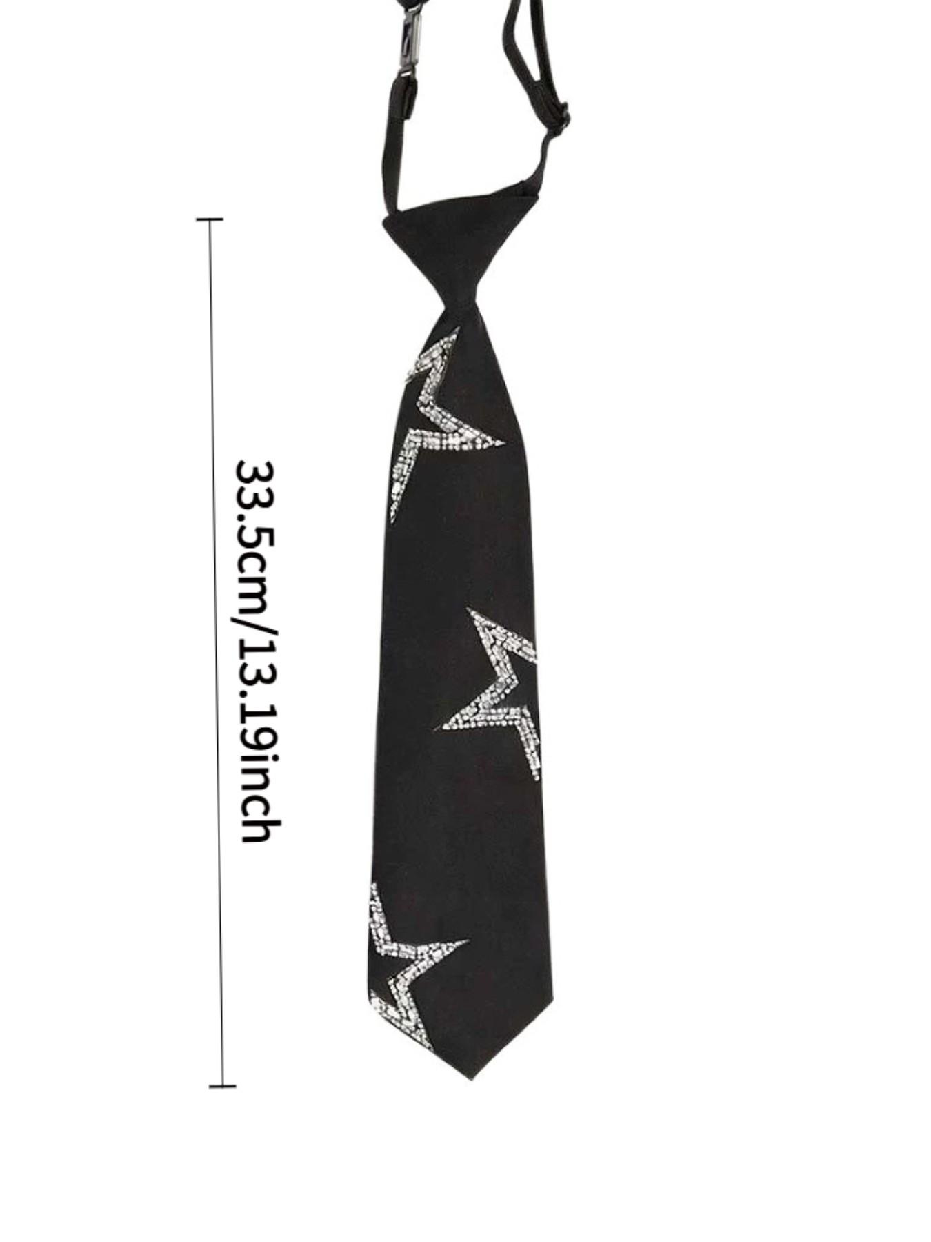 ربطة عنق مزينة بالترتر على شكل - مراجعة Bow Tie Pre Tied وسعره
