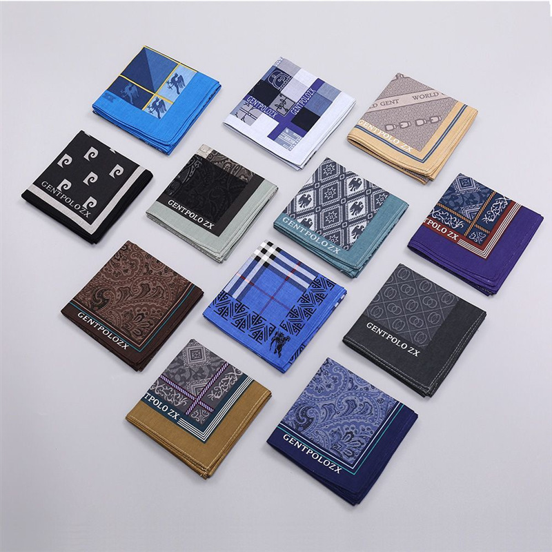 3 قطعة الرجال القطن الخالص الم - مراجعة Pocket Square Set وسعره