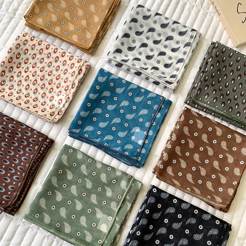 القطن الشعور منديل وشاح للنساء - مراجعة Bandana Cotton وسعره